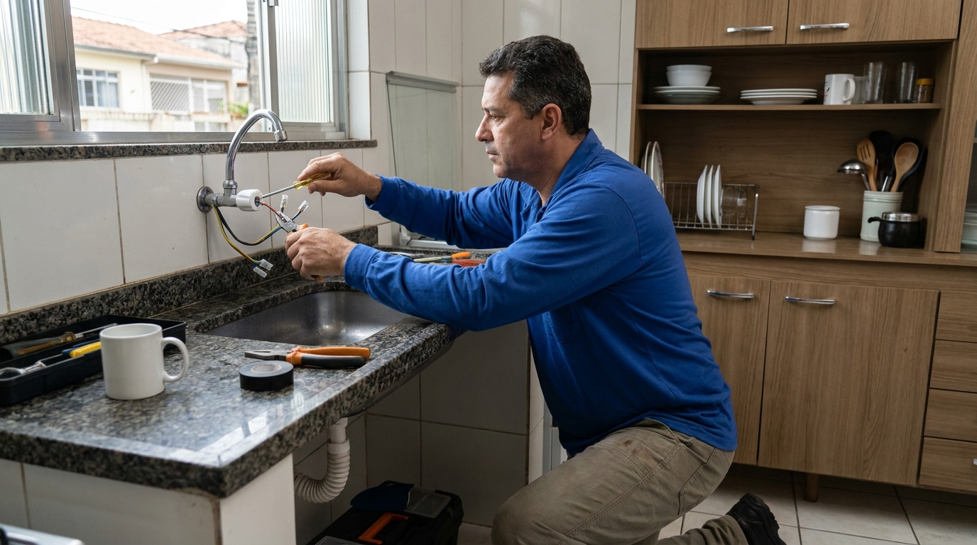 Reparo em Torneira Elétrica em Palhoça‑SC
