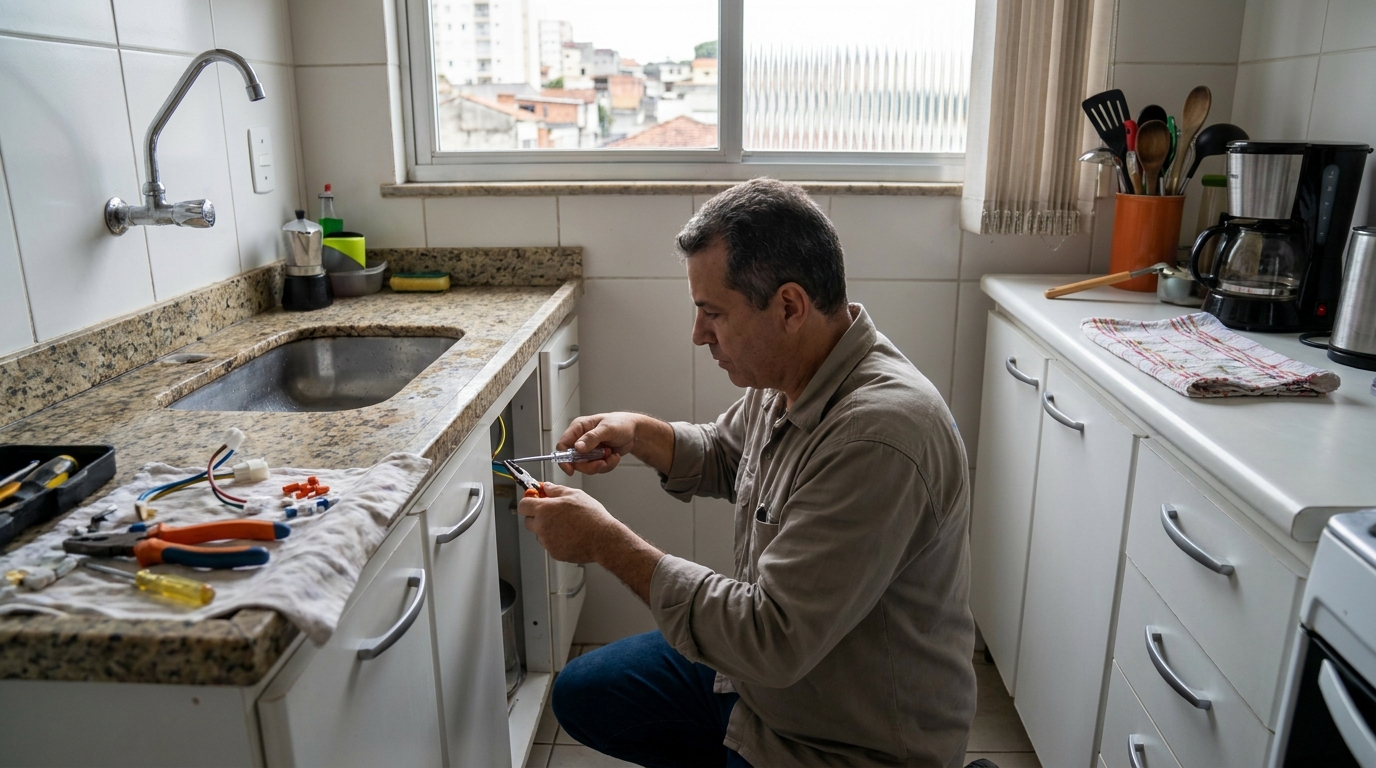 Troca de Torneira Elétrica em Palhoça‑SC